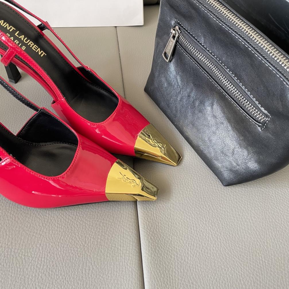 Saint laurent YSL lady heel shoes 135587