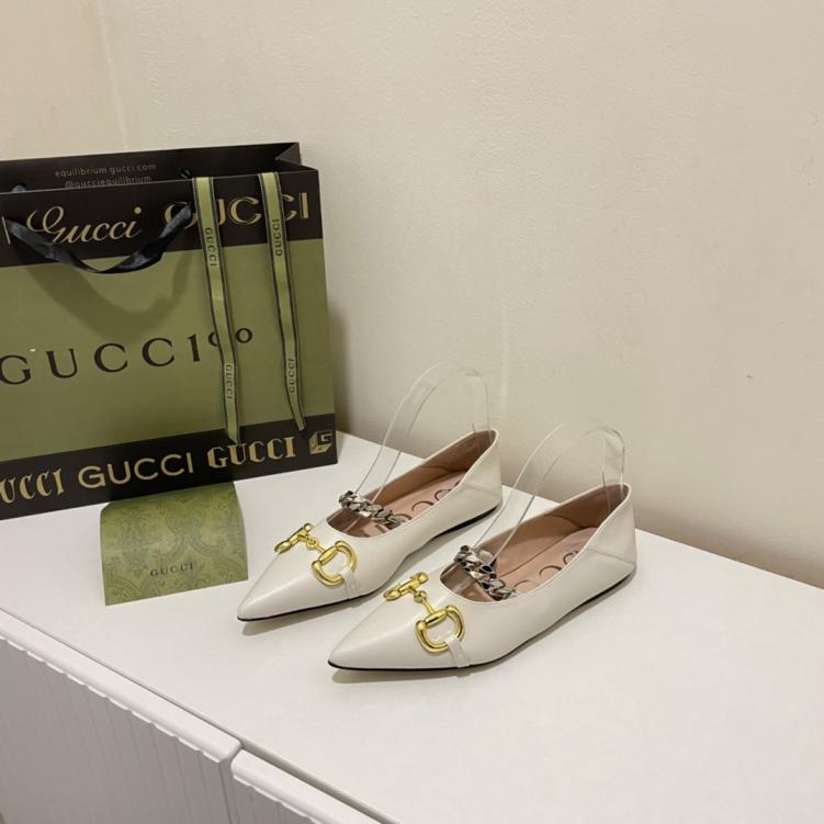 GUCCI  women flat shoes