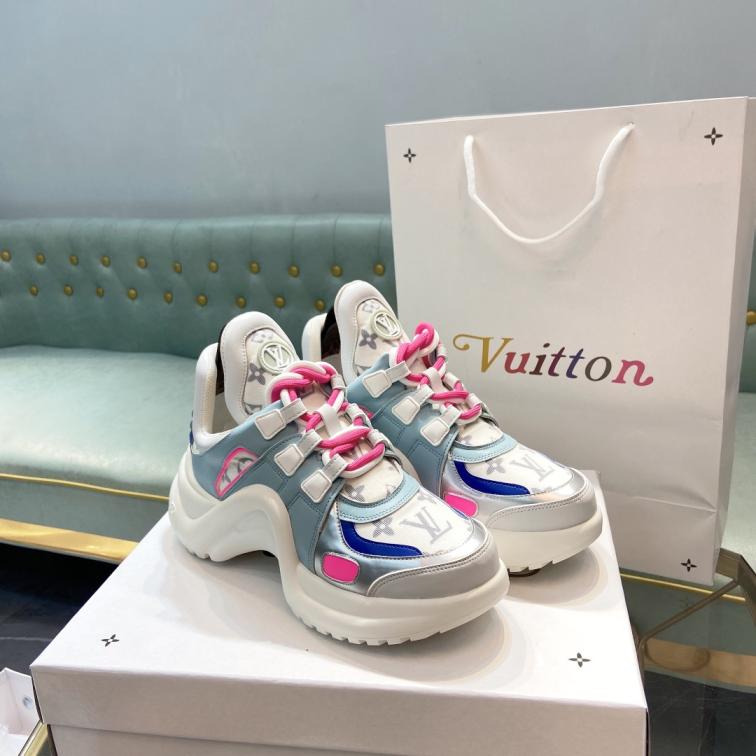 Louis Vuitton LV Trainer women sneakers 133344