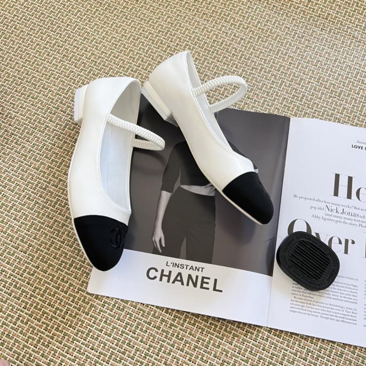 CHANEL 2024 new flat shoes 133440