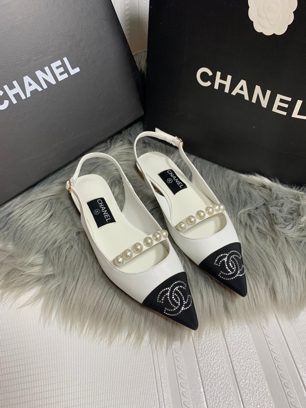 CHANEL flat lady shoes 133641