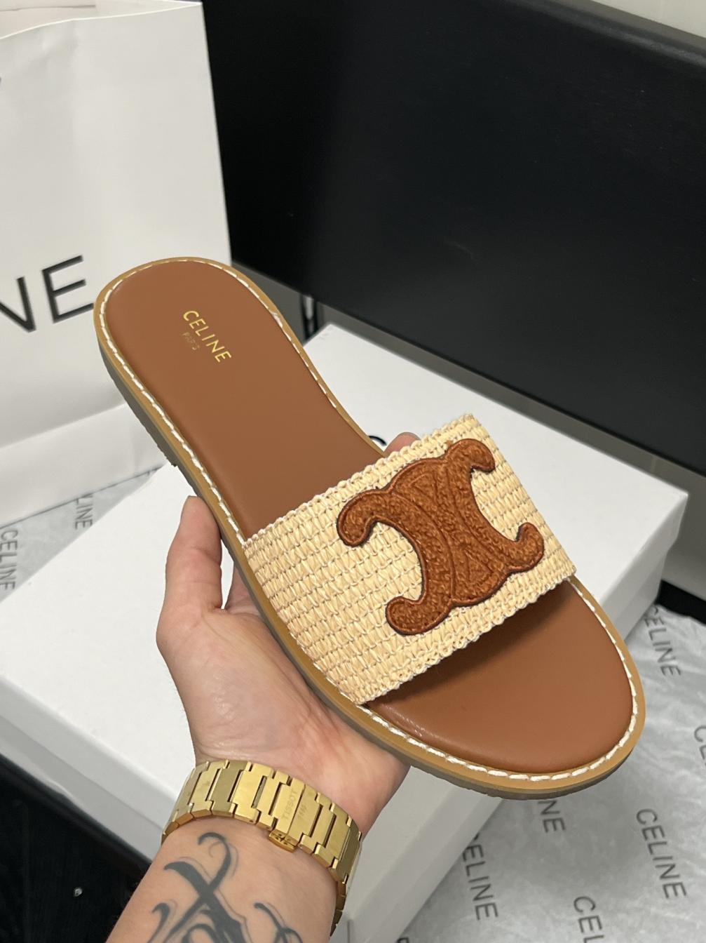 Celine flat slippers 134517