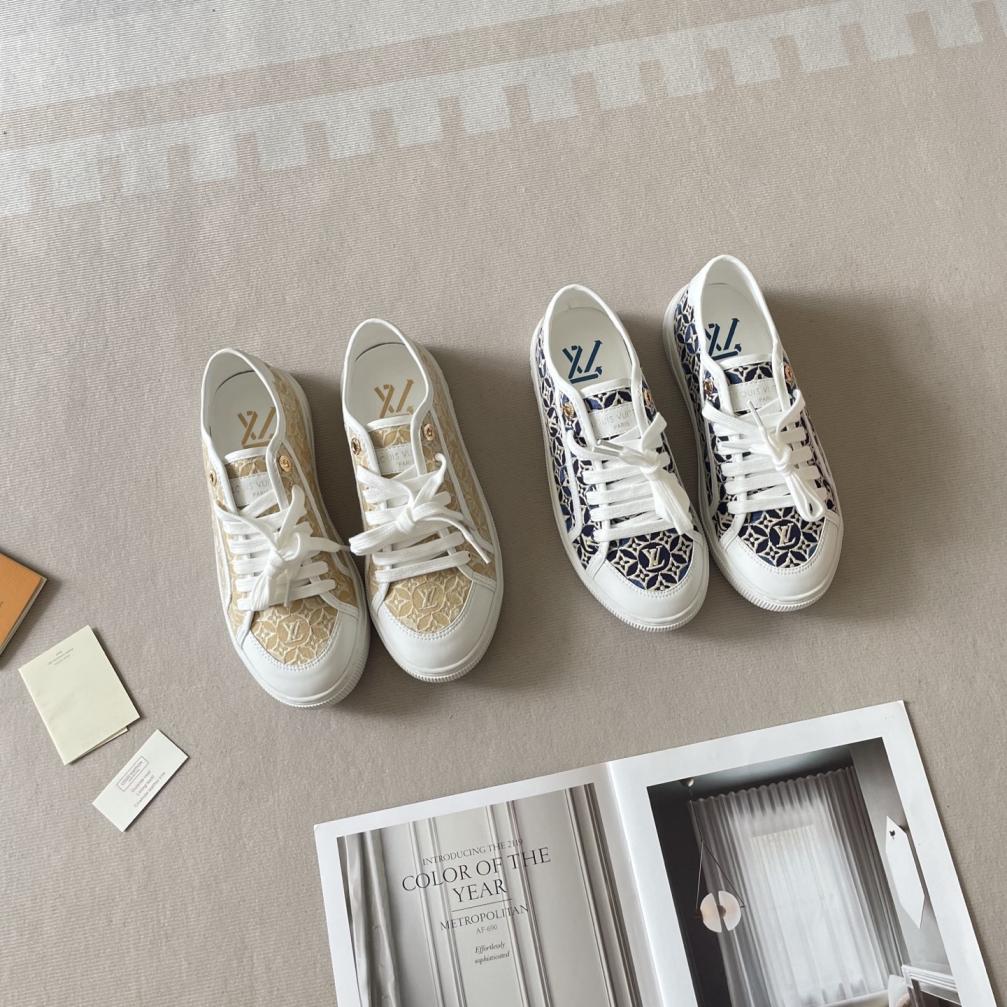 Louis Vuitton 2026 OOTD flat unisex sneakers