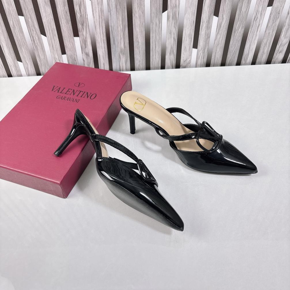 Valentino vintage heel shoes/slippers