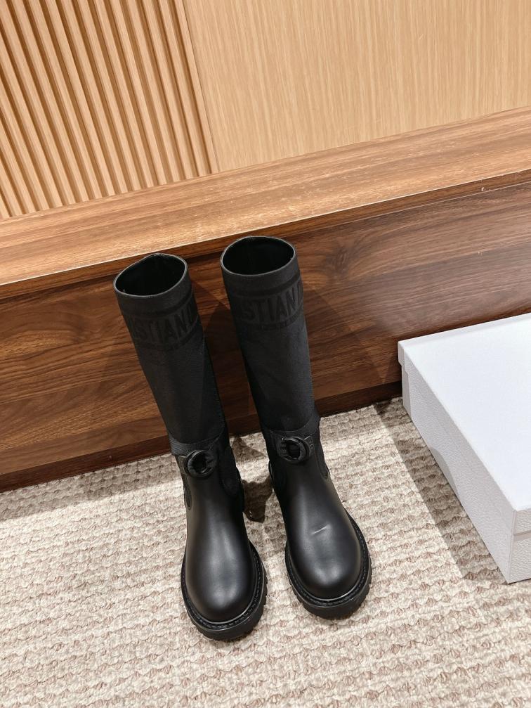 𝐂𝐇𝐑𝐈𝐒𝐓𝐈𝐀𝐍 𝐃𝐈𝐎𝐑  Miss Dior Graffiti long women boots